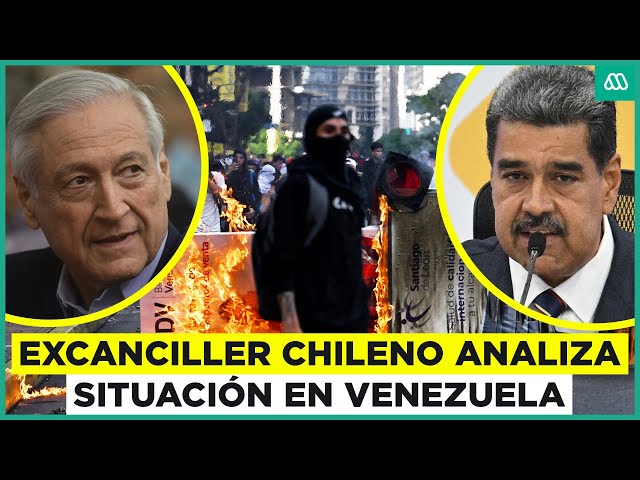 Crisis en Venezuela: Excanciller chileno analiza la situación tras la elección de Nicolás Maduro