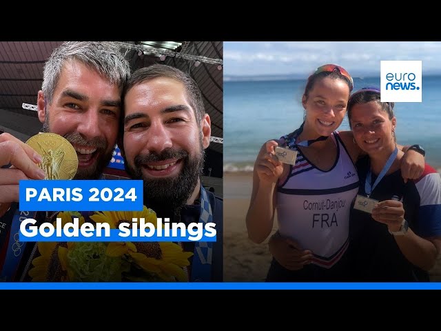 ⁣Olympic siblings: Why is sporting glory a family affair?