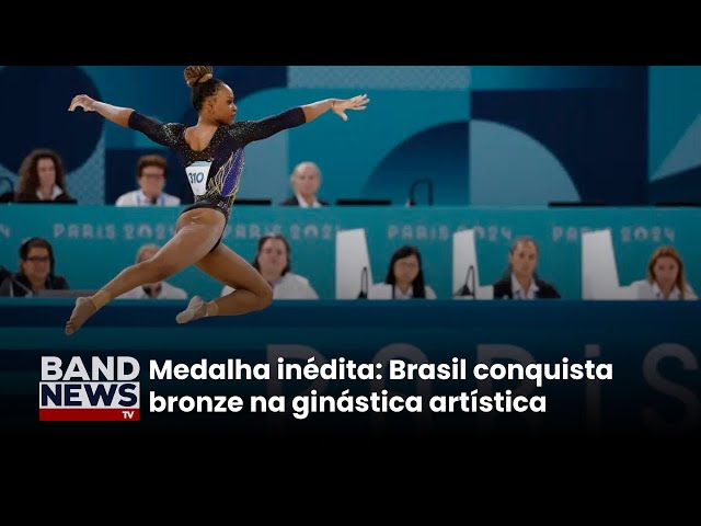 Brasil conquista bronze na ginástica artística | BandNews Tv