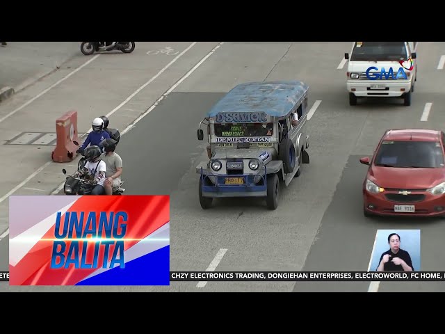 ⁣DOTr – Consolidated jeepney operators, planong magprotesta kung isususpende ang... | Unang Balita