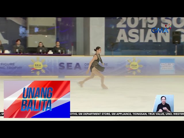 ⁣Sparkle artist Skye Chua, 3rd place sa SEA Open Figure Skating Trophy | Unang Balita