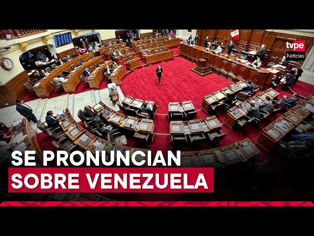 Congresistas peruanos divididos ante elecciones de Venezuela donde Nicolás Maduro resultó ganador