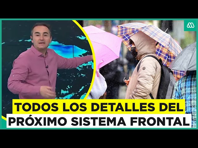 ⁣¿Cuándo y en qué zonas lloverá? Sistema frontal trae dos pulsos de lluvia