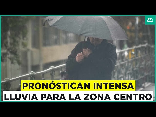 Se viene la lluvia: Así se prepara la zona centro para las intensas precipitaciones