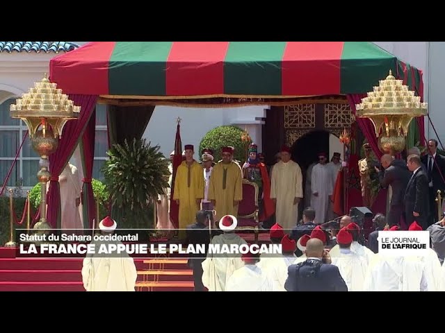 Sahara occidental : la France appuie le plan marocain • FRANCE 24