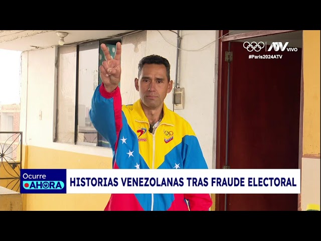 ⁣Las historias de venezolanos en Perú tras el fraude electoral