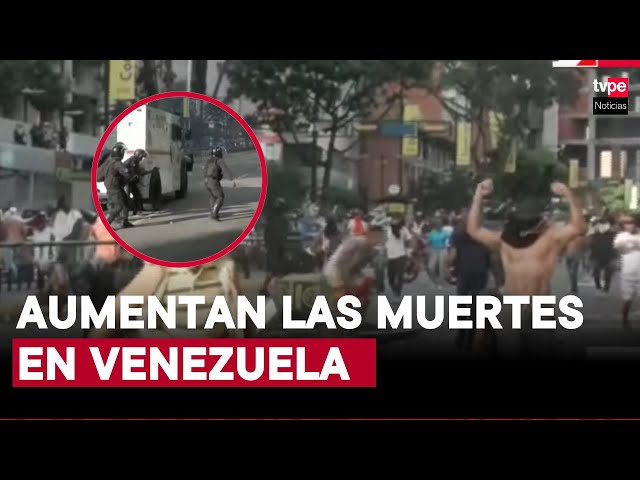 Protestas en Venezuela: aumenta la cantidad de muertos en marchas contra Nicolás Maduro