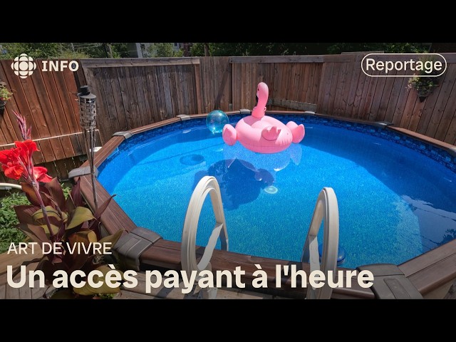 ⁣Ouvrir sa piscine aux inconnus : une baignade offerte gratuitement