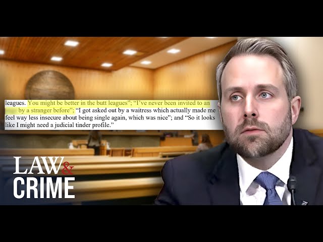 ⁣Judge Quits After Sexts with Law Clerk Are Exposed: 'Textbook Sexual Harassment'