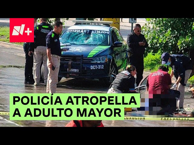 Patrulla de tránsito arrolla a ciclista y lo deja con muerte cerebral - N+