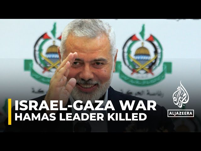 ⁣Hamas chief and bodyguard killed in attack on residence