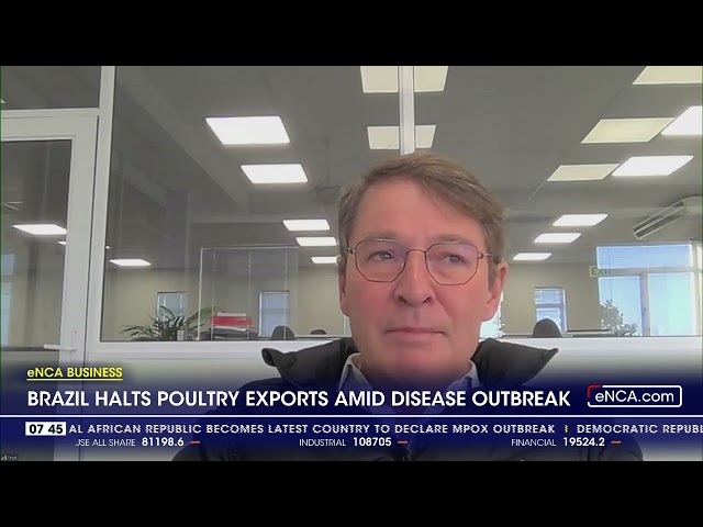 Brazil halts poultry exports amid disease outbreak