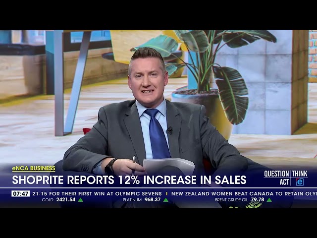 Shoprite reports 12%  increase in sales