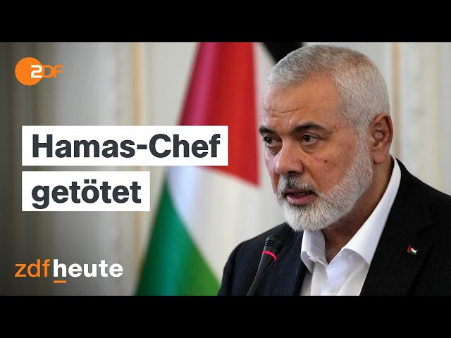 ⁣Was der Tod von Hamas-Anführer Hanija bedeutet