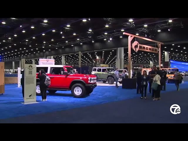 ⁣Detroit Auto Show announces dates for 2025 show; tickets on sale October 14