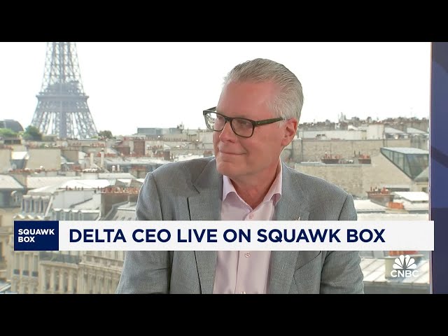 ⁣Delta Air Lines CEO on CrowdStrike outage: Cost us half a billion dollars in five days