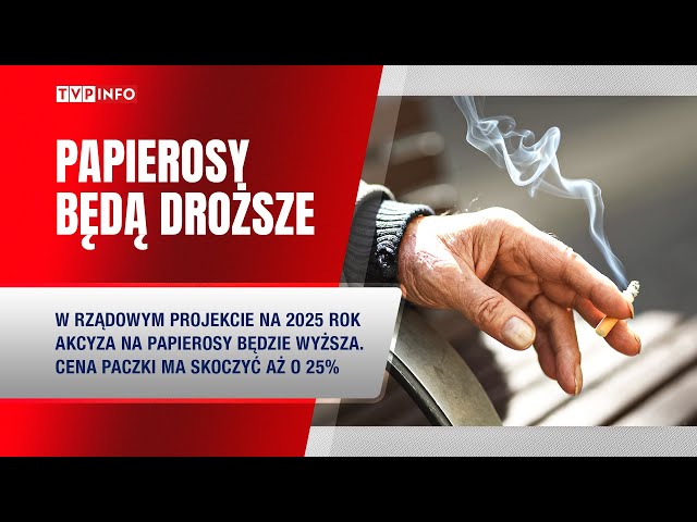 ⁣Papierosy będą droższe. O ile wzrośnie cena paczki?