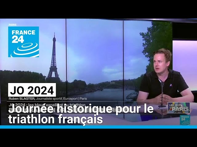 JO 2024 : Beaugrand en or, Bergère en bronze... journée historique pour le triathlon français