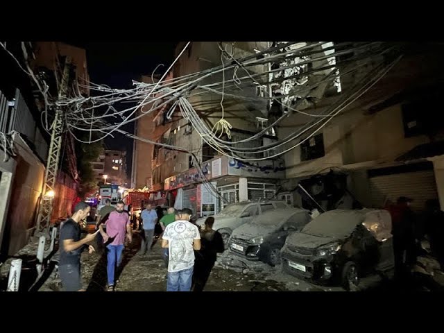 ⁣No Comment : Israël frappe la banlieue sud de Beyrouth, cible ratée