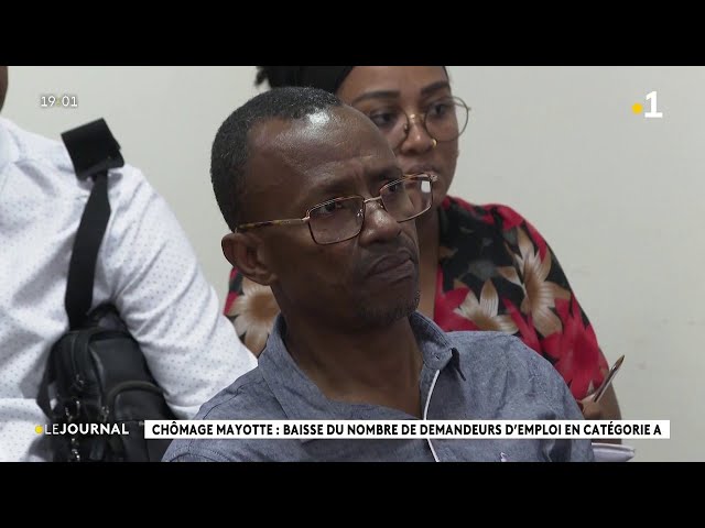 Chômage Mayotte : Baisse de demandeurs d'emploi en catégorie A