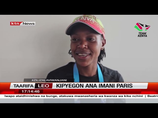 ⁣Faith Kipyegon ana imani kutakuwa na matokeo mazuri kwenye olimpiki Paris