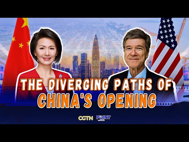 ⁣China's opening vs. U.S. closing? Jeffrey Sachs explains the shift