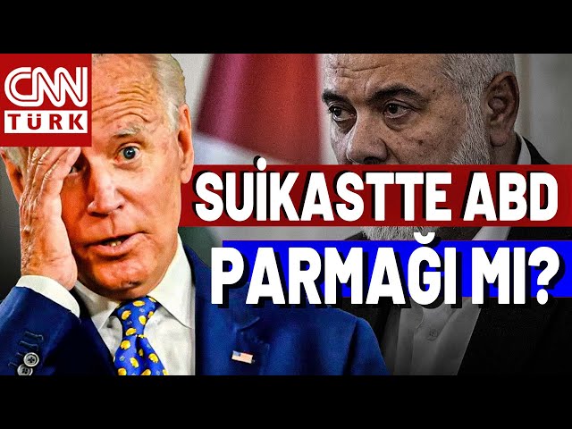 ABD Yine Üç Maymunu Oynuyor! İşte ABD'den Son Dakika "İsmail Haniye" Açıklamaları...