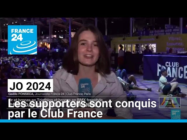 JO 2024 : "Une ambiance extraordinaire"... les supporters sont conquis par le Club France