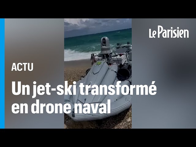 Un jet-ski modifié en drone retrouvé échoué sur les côtes turques