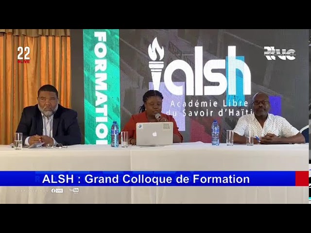 ALSH:Grand Colloque  "la Presse et les Droits Humains / la couverture médiatique des Droits Hum