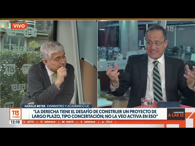 ⁣El rumbo político del Gobierno de Gabriel Boric según Harald Beyer, exministro y académico UC