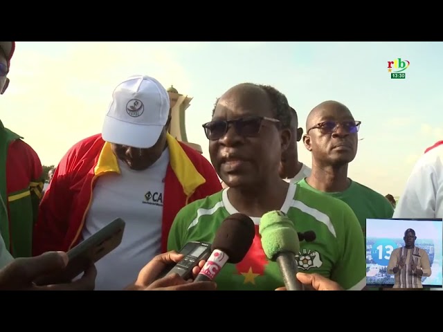 ⁣La Grande Chancellerie des Ordres Burkinabè a organisé une marche sportive et une séance d’aérobic