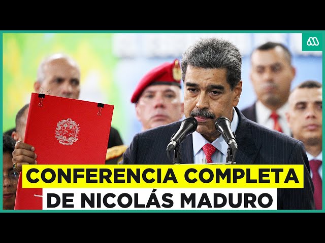 Conferencia completa Nicolás Maduro 31 de julio