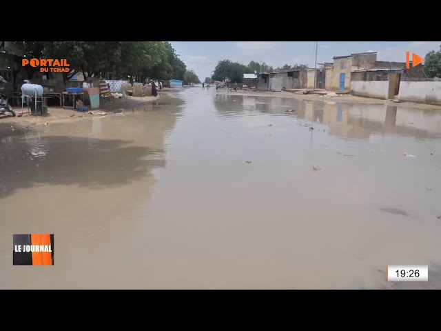 SOCIÉTÉ - Les dégâts des pluies dans la ville de N'Djamena