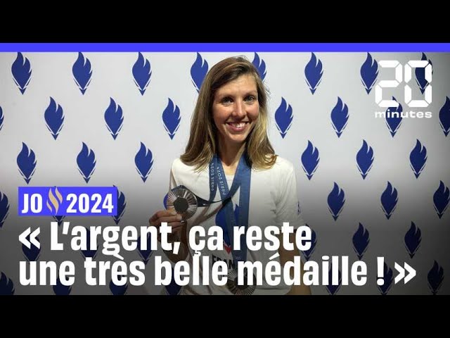 ⁣JO 2024 : Médailles d'argent, sponsors, ambiance... Auriane Mallo-Breton se confie