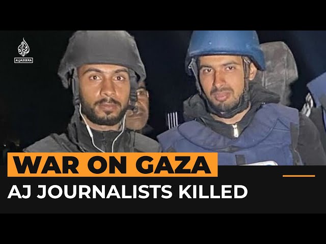 Israeli air strike kills Al Jazeera correspondent, cameraman | Al Jazeera Newsfeed