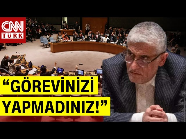 SON DAKİKA!  İran Temsilcisi BMGK'da Konuştu: "Bu Eylem ABD Desteği Olmadan Gerçekleşemezd