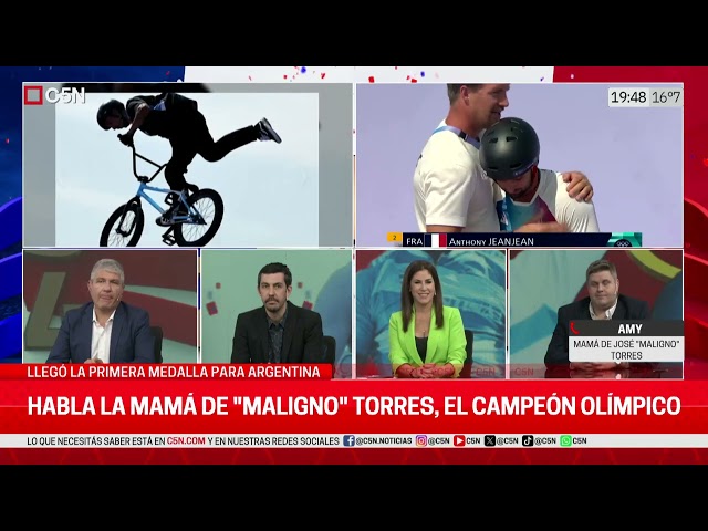 ⁣Hablamos con la MAMÁ de ¨MALIGNO¨ TORRES, el CAMPEÓN OLÍMPICO