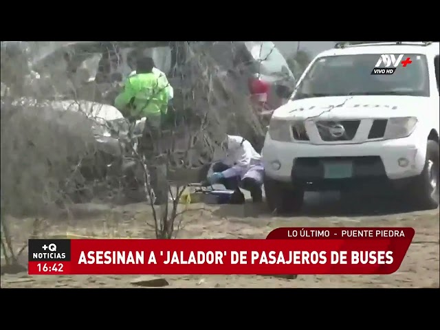 Puente Piedra: asesinan a 'jalador' de pasajeros para buses interprovinciales por aparente