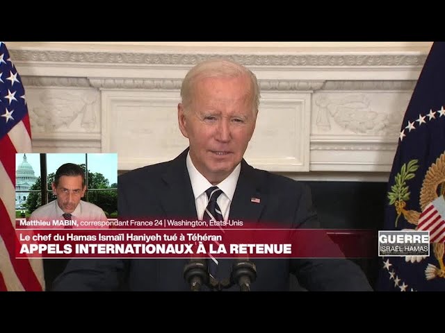 Moyen-Orient : "L'administration Biden dans l'embarras", selon Matthieu Mabin • 