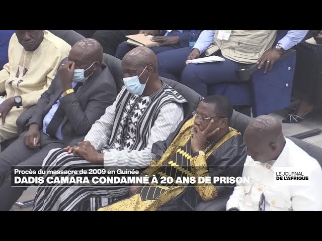 ⁣Guinée : l'ex-dictateur Dadis Camara condamné à 20 ans de prison pour crime contre l'human