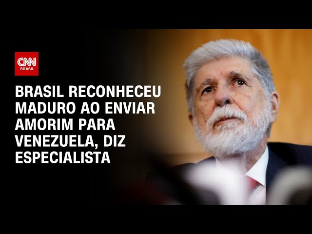 Brasil reconheceu Maduro ao enviar Amorim para Venezuela, diz especialista | WW