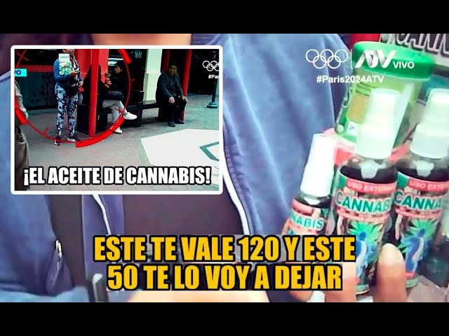 ⁣¡Exclusivo! Comercializan cannabis medicinal sin receta en pleno Centro de Lima