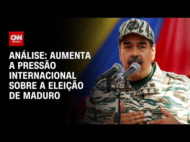 Análise: Aumenta a pressão internacional sobre a eleição de Maduro | WW