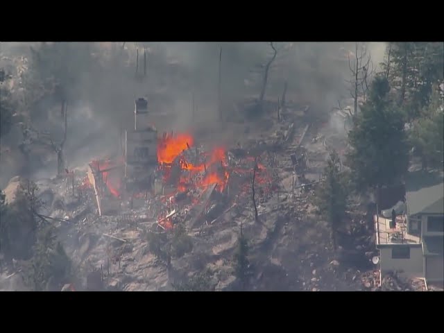 ⁣Lake Shore Fire destroys home near Gross Reservoir