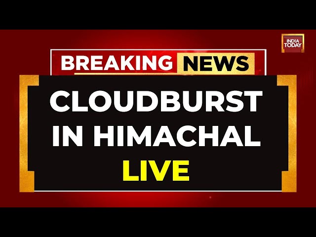 ⁣LIVE: Cloudburst In Himachal | Monsoon Fury In Kedarnath, Several Feared Dead | India Today