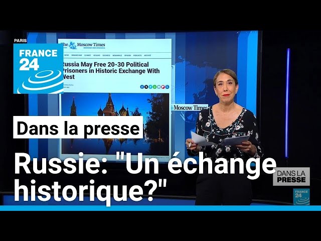 Russie/Occident: "Vers un échange historique de prisonniers ?" • FRANCE 24