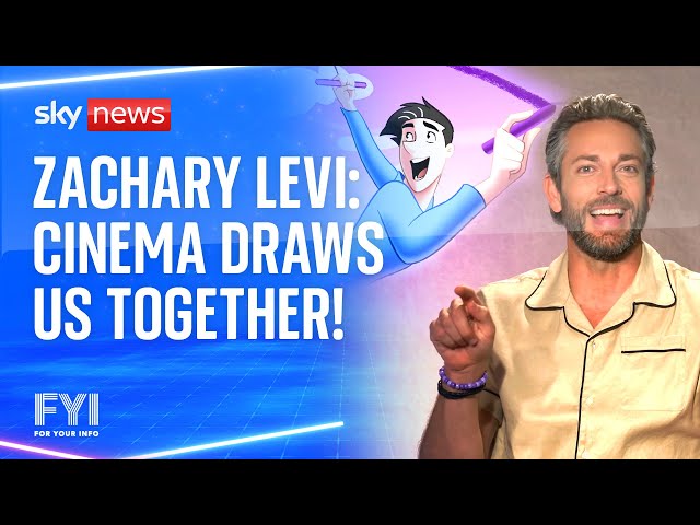 ⁣FYI meets Zachary Levi