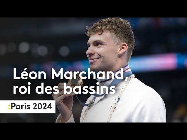 Léon Marchand, roi des bassins