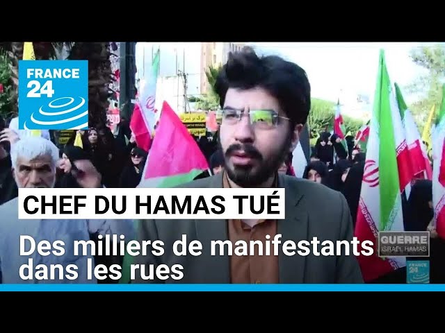 Jénine, Téhéran... Des rassemblements pro-palestiniens éclatent après la mort du chef du Hamas